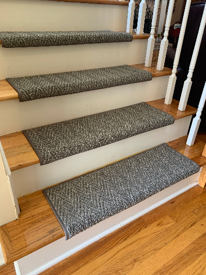 Colorful Pattern Stair Carpet, Stair Treads Carpet, Anti-slip